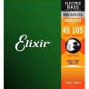 Juego de Cuerdas Para Bajo Electrico Elixir 4 Cuerdas. 14077
